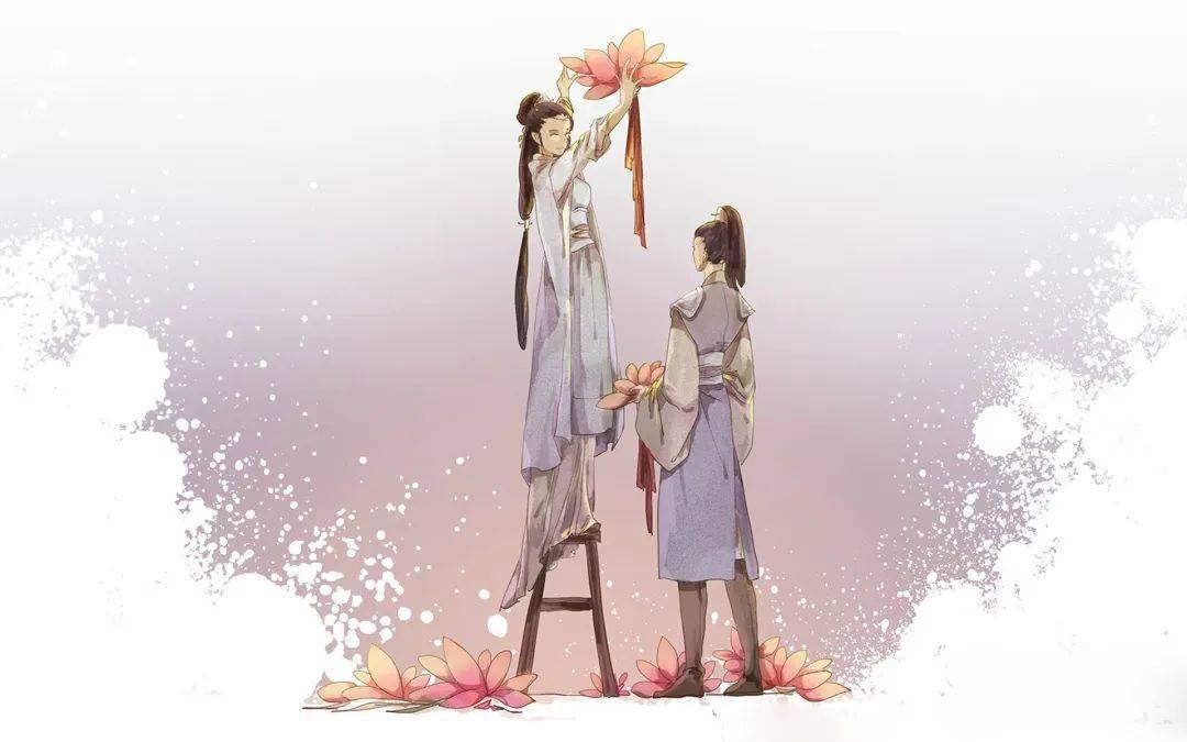 古风电脑壁纸 | 人间风月,躲不开情深意长