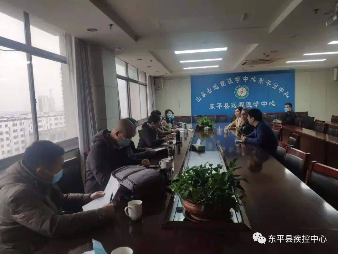 泰安市疾控中心来东平督导调研结核病防治工作