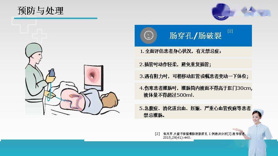 ppt大量不保留灌肠操作并发症预防及处理