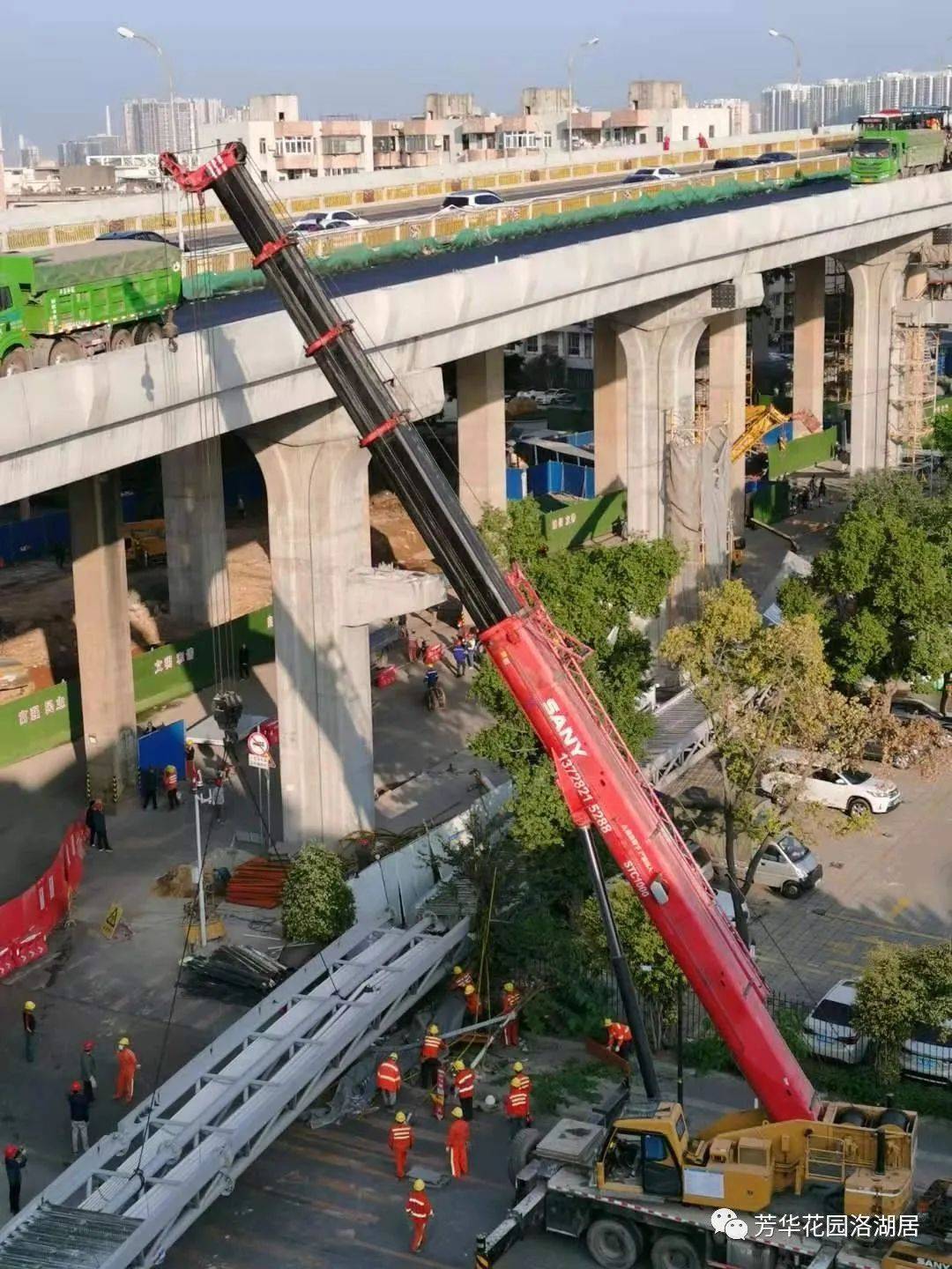 广州在建洛溪大桥人行桥垮塌，官方最新通报