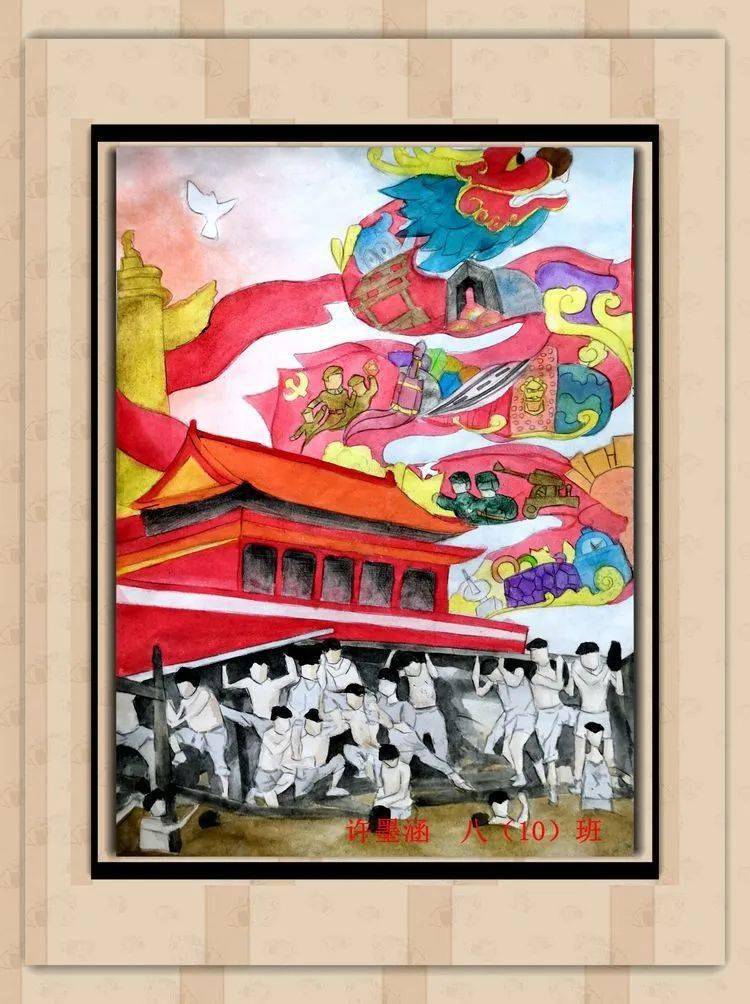 【获奖公布】滁州五中纪念抗美援朝出国抗战70周年绘画比赛获奖情况
