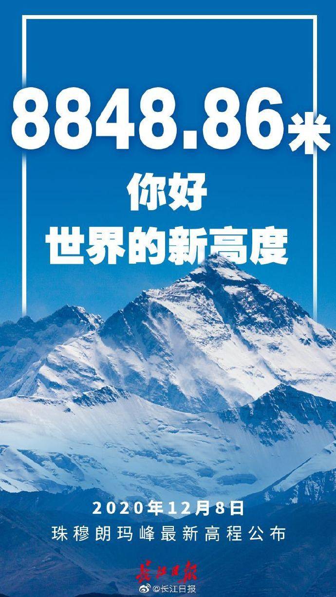 珠穆朗玛峰世界的新高度