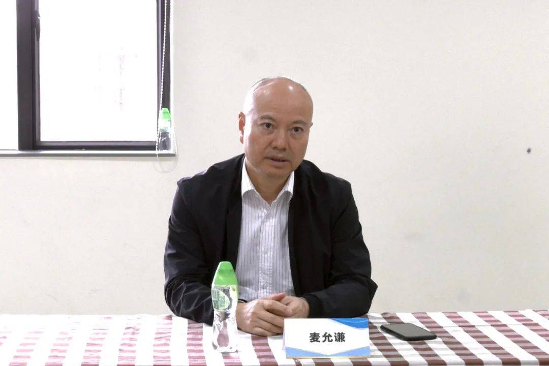 麦允谦带队走访调研重点企业应对新变化寻求新突破