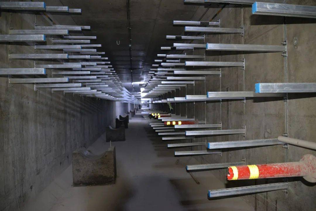 【动态】宿迁市高铁商务区地下综合管廊项目主体结构完工