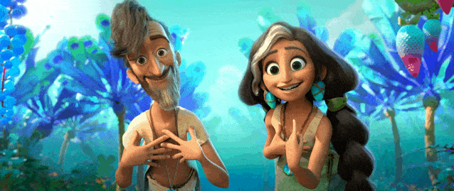 《疯狂原始人2》爆笑不停歇!口碑强劲欢乐继续!