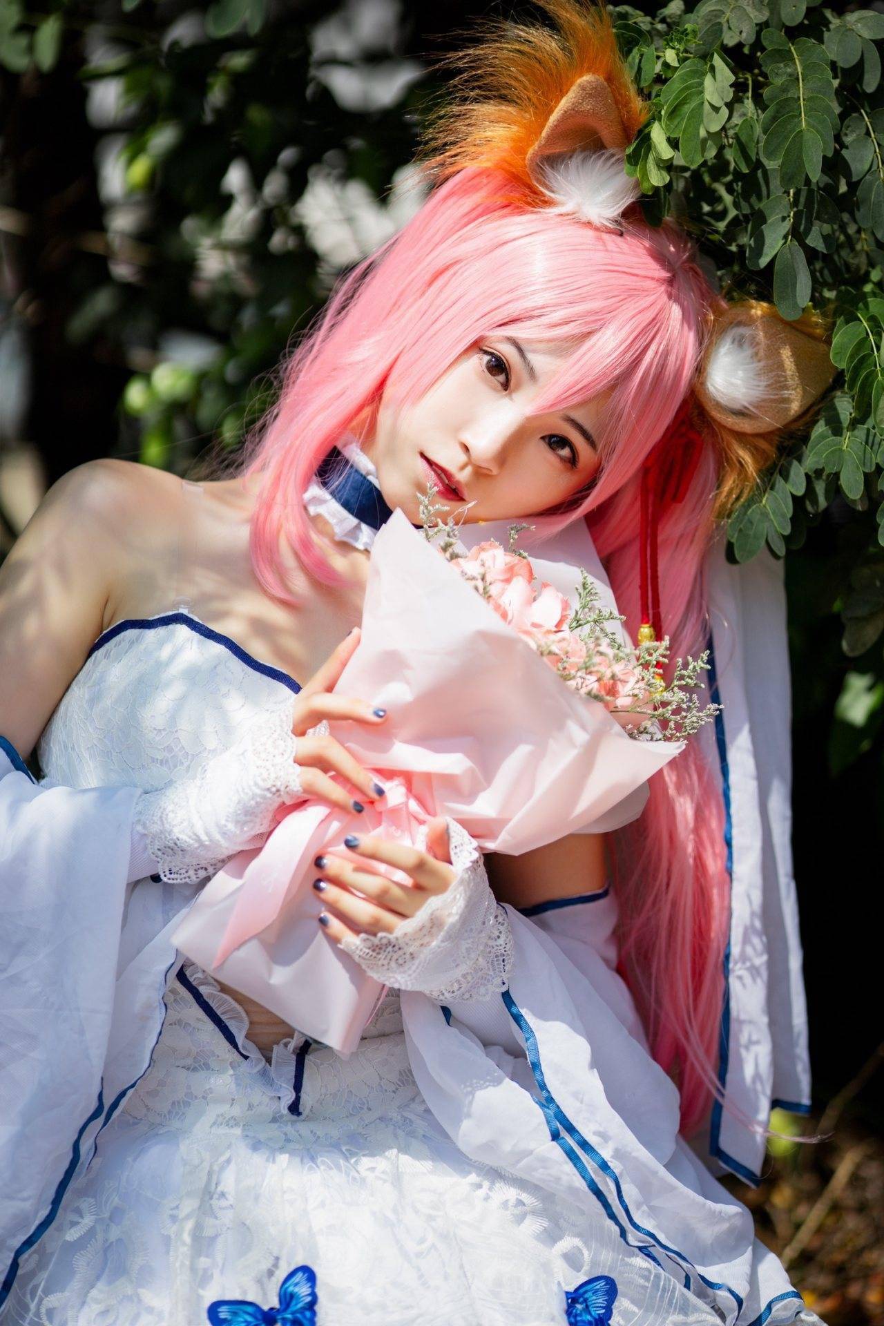 fategrandorder玉藻前花嫁cosplay