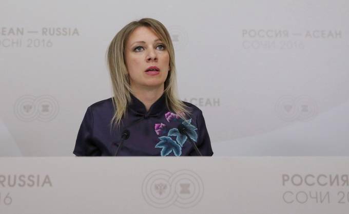 俄外交部女发言人:遗憾未能从事中国方向工作_扎哈罗娃