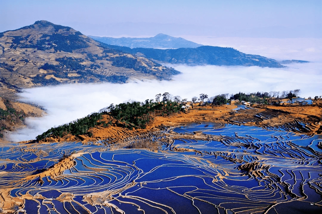 云南元阳哈尼梯田