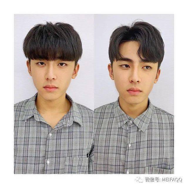 超火的男士"逗号头",引领男生发型新潮流