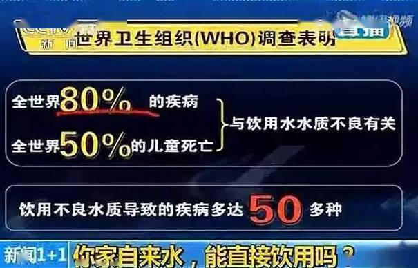净水焦点央视报道水污染的危害比战争更可怕