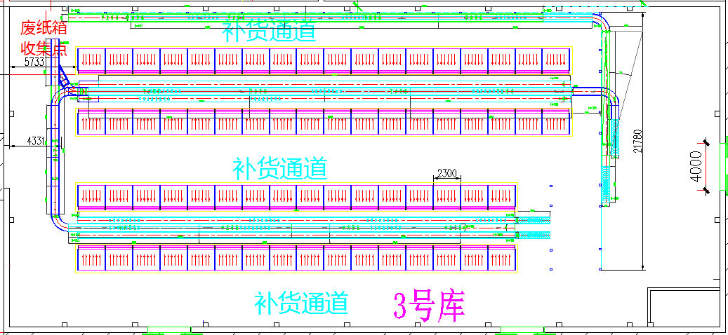 不规则物流配送中心规划设计案例分析