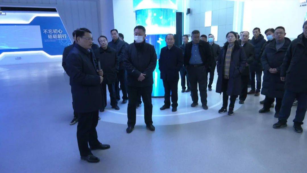 市重点项目挂图作战现场观摩活动组来我县观摩
