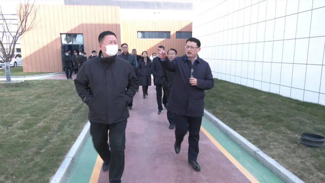 市重点项目挂图作战现场观摩活动组来我县观摩