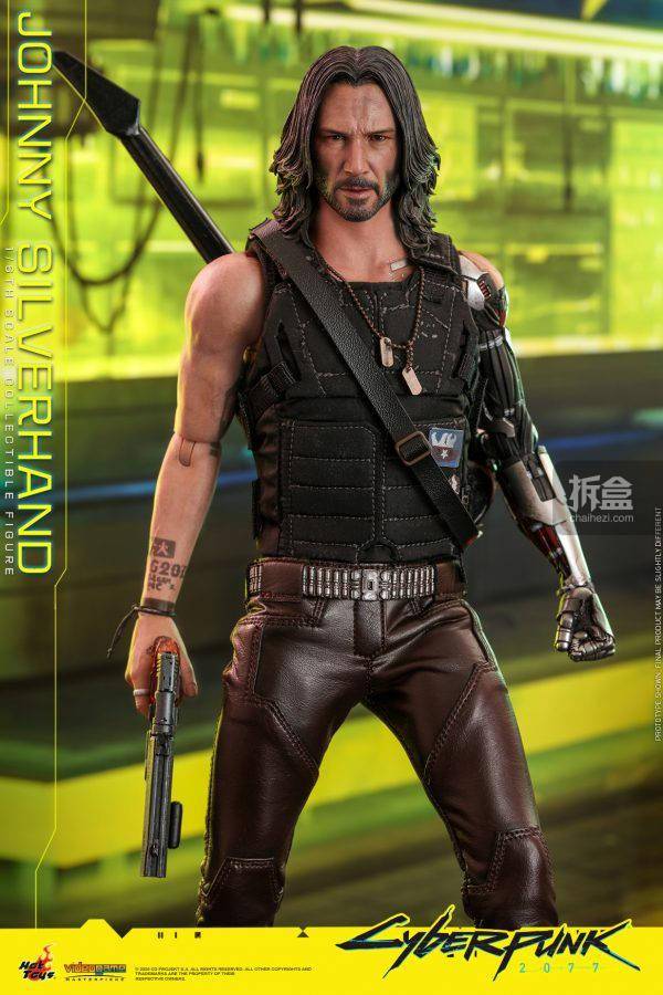 hot toys发布《赛博朋克2077》强尼银手1:6比例珍藏人偶