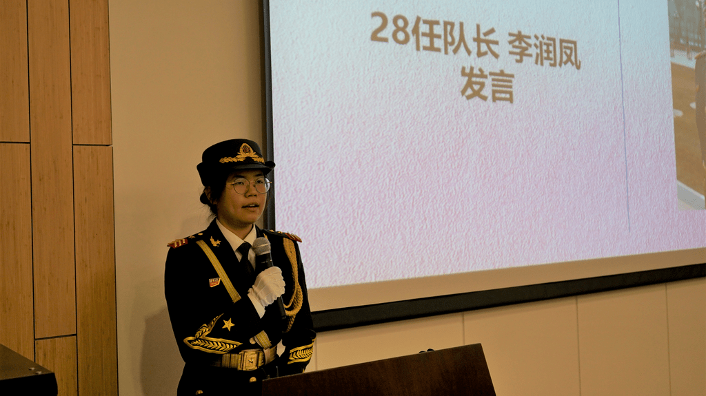 清华大学学生国旗仪仗队第27届换届仪式暨退队会圆满落幕