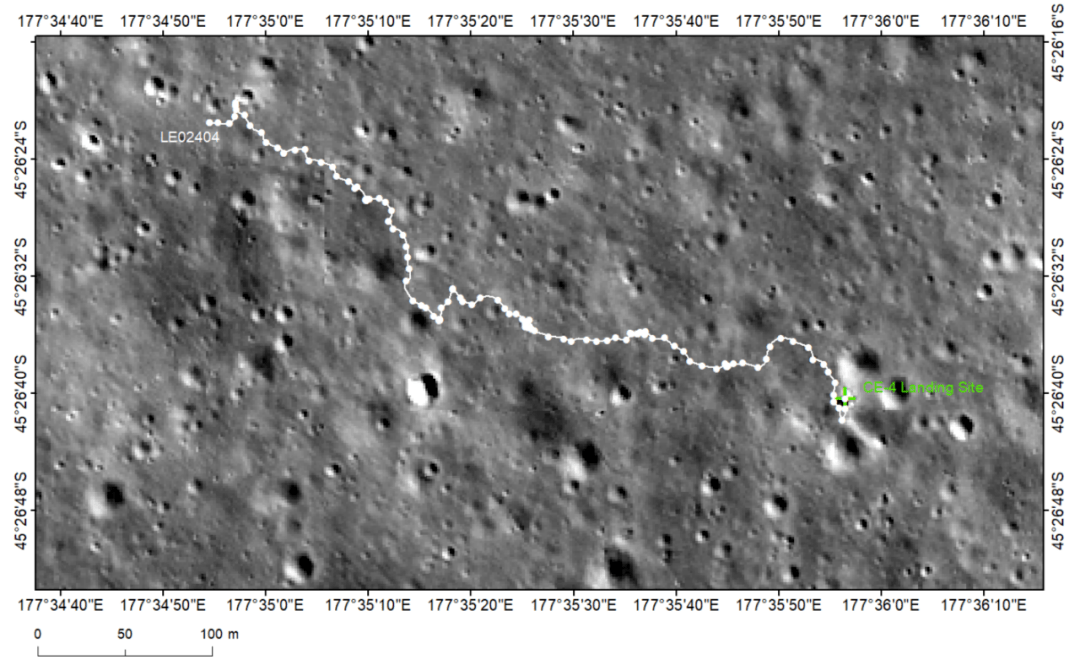 里程|玉兔二号月球车行驶里程突破600米，完成第25月昼工作