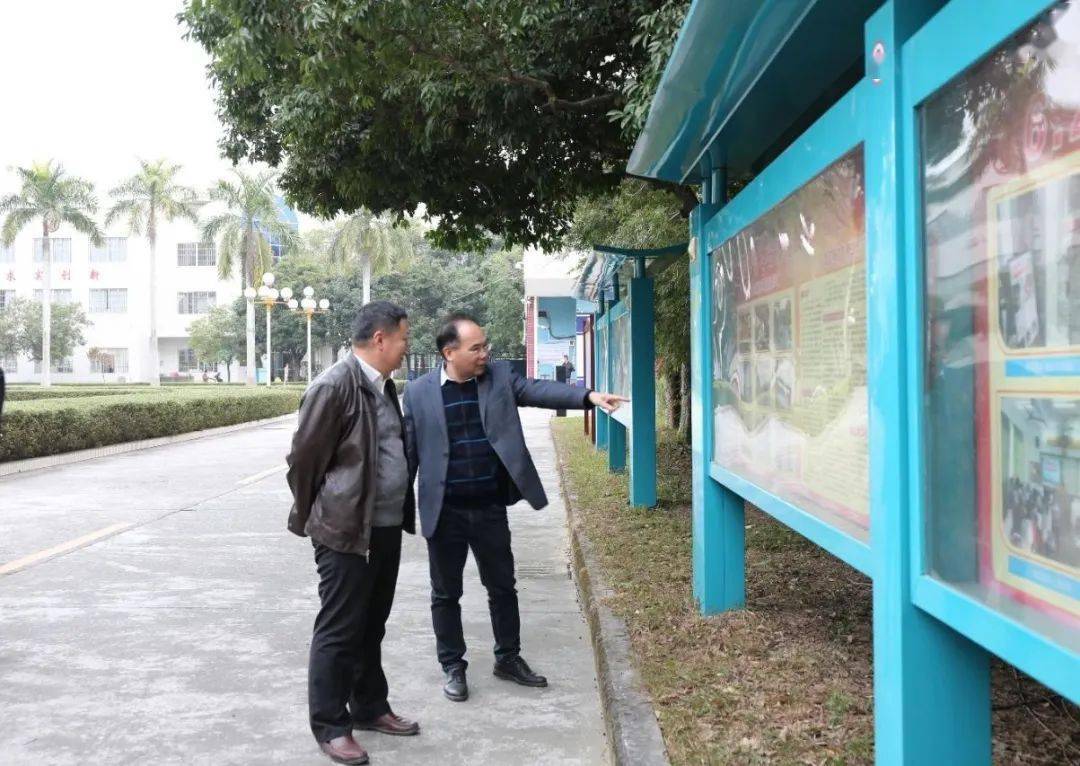 刘利元到市职教中心开展校园毒品预防教育调研工作_江门市