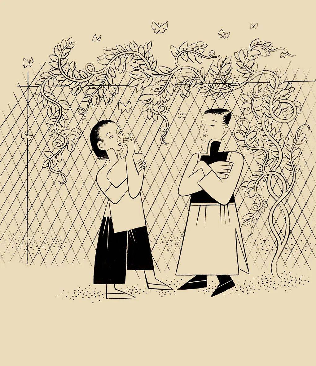 蝶须什么成语_成语故事简笔画
