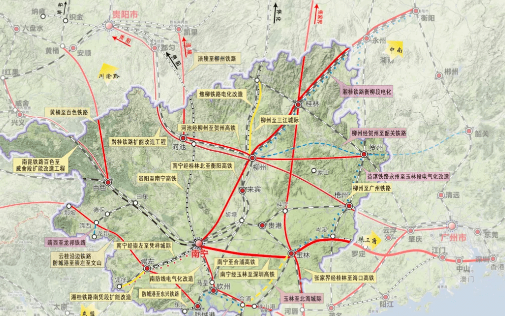柳梧铁路获批复!途经梧州的又一条铁路指日可待