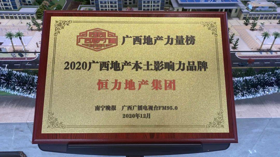 周丽 2020广西地产品质海景大盘—恒力·海悦城 2020广西地产田东