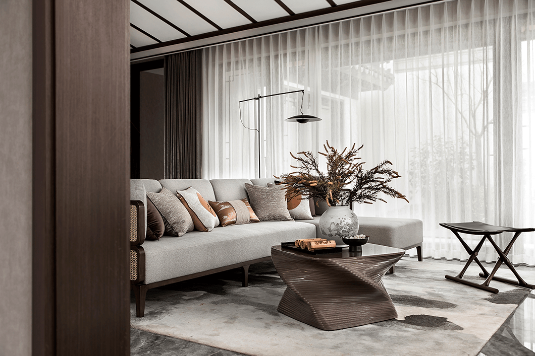 【川谷堂】130㎡中式合院，一花一木，满庭芳华！