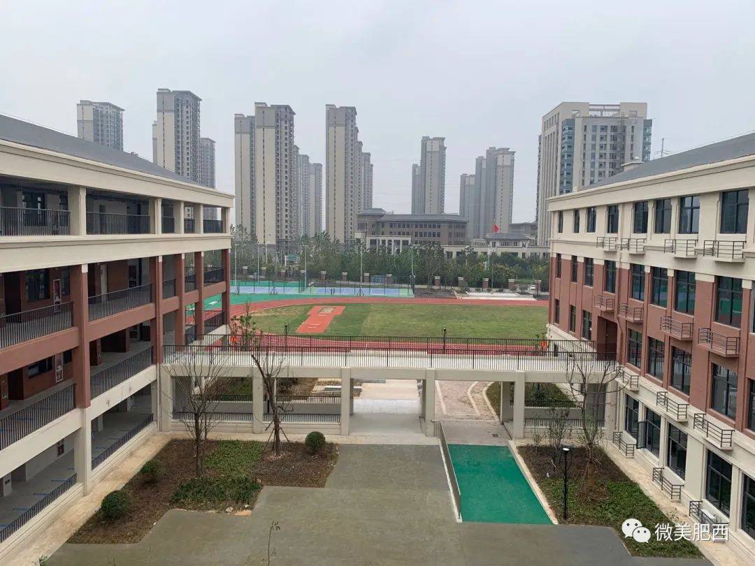 教育大爆发肥西又一批高颜值的新建学校按下建设快进键