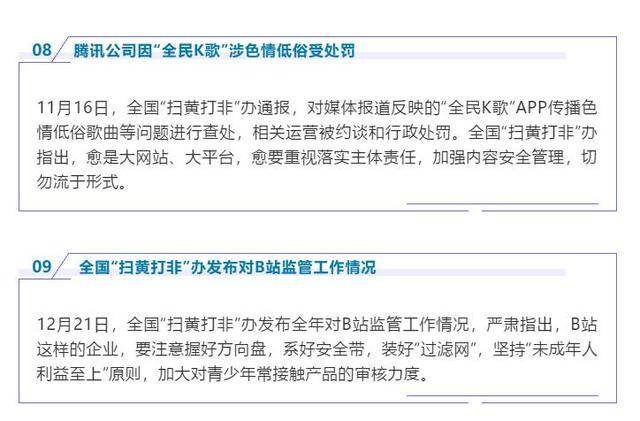 全民k歌全国排行_2020“扫黄打非”十大网络话题:B站监管、“全民K歌”被罚上榜