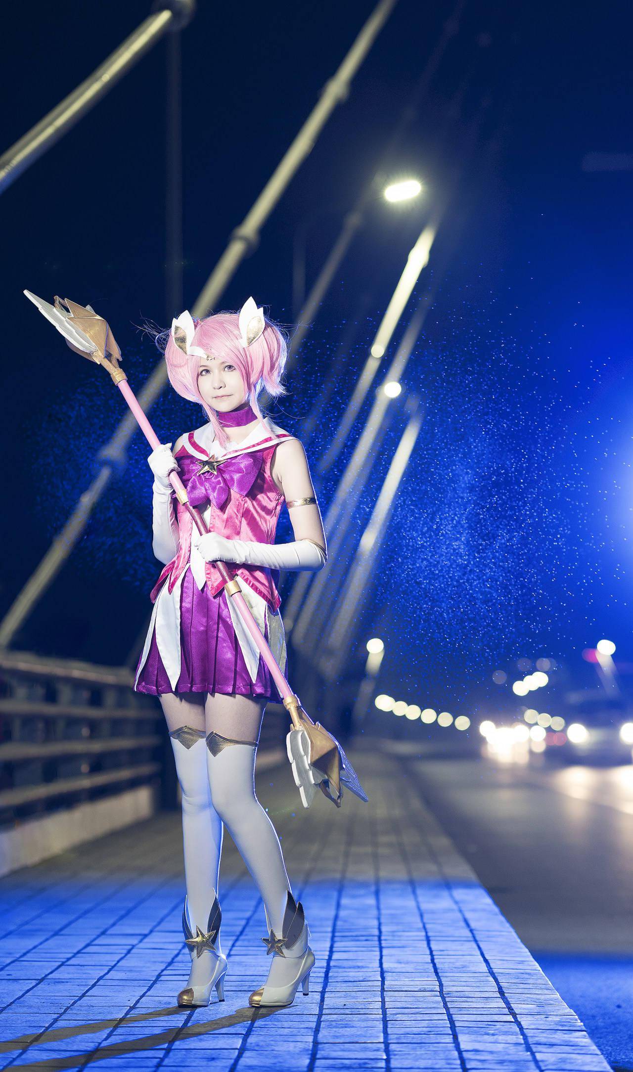 lol魔法少女拉克丝cosplay