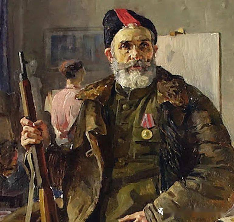 苏联乌克兰基辅学院派现实主义画家 mikhail ryasnyansky 作品