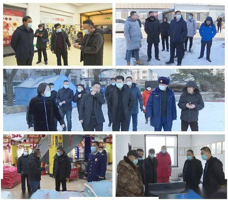 督导检查永吉县县长朴贞玉深入人员密集场所检查安全生产和疫情防控