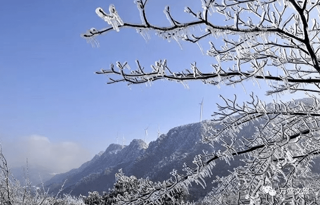 元旦假期怎么玩是时候到万盛赏雪泡汤啦