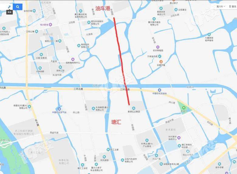 油车港和塘汇大利好茶园路跨北郊河快要开工了