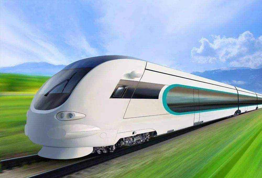 从合肥出发乘坐磁悬浮列车可以1小时到达杭州和上海 .