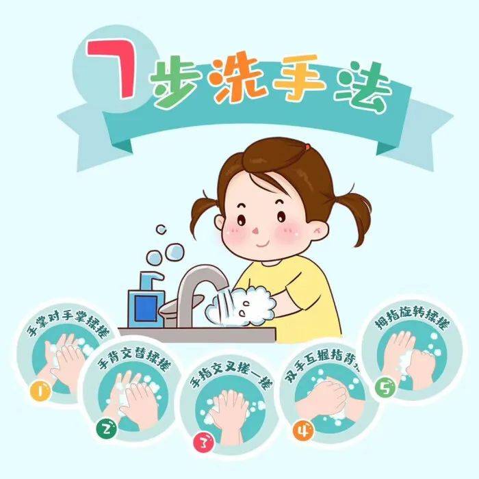 7步洗手法 戴口罩方法,儿歌 戴口罩方法 责任编辑