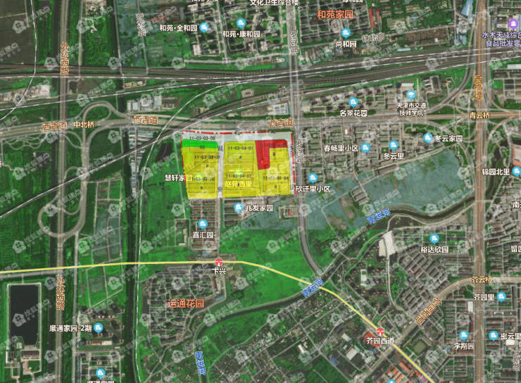 有地铁,有商业!天津这个环内这个板块20万平土地规划调整