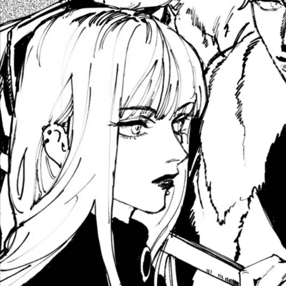 动漫头像丨黑白漫画头像