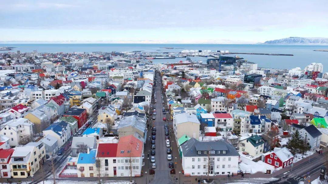 冰岛首都雷克雅未克街景