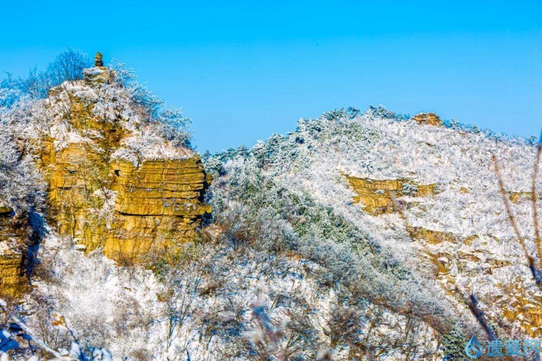 摄影欣赏:《又见天台山美丽的雪景!》