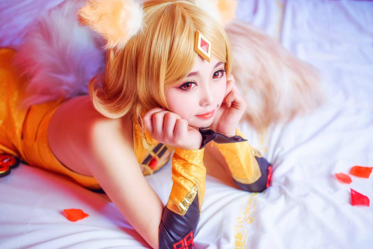 王者荣耀妲己cosplay,我还是很喜欢你