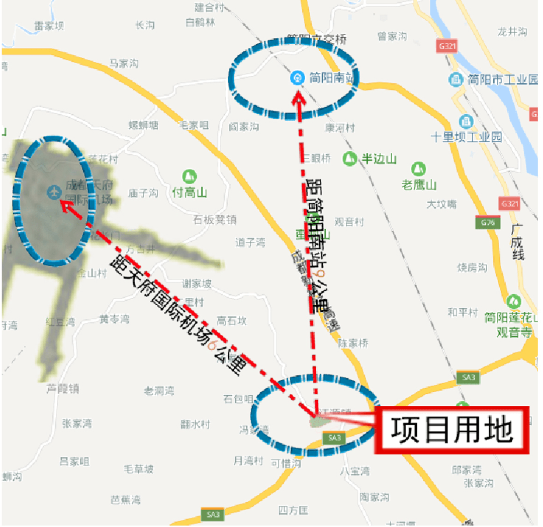 于2020年03月06日经简阳市城乡规划委员会审查通过,该项目净用地面积