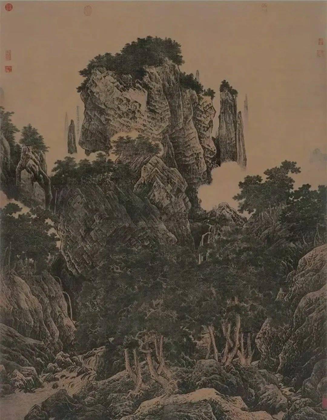 速览中国山水画史_荆浩