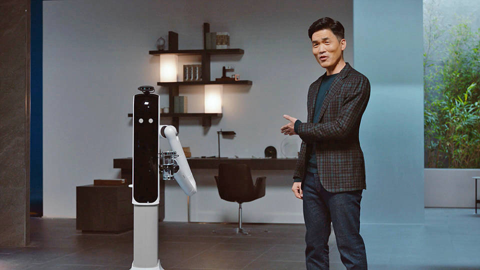 and|CES 2021：三星展出最新款家用机器人
