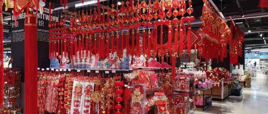 春节期间,超市卖场空间陈列指引