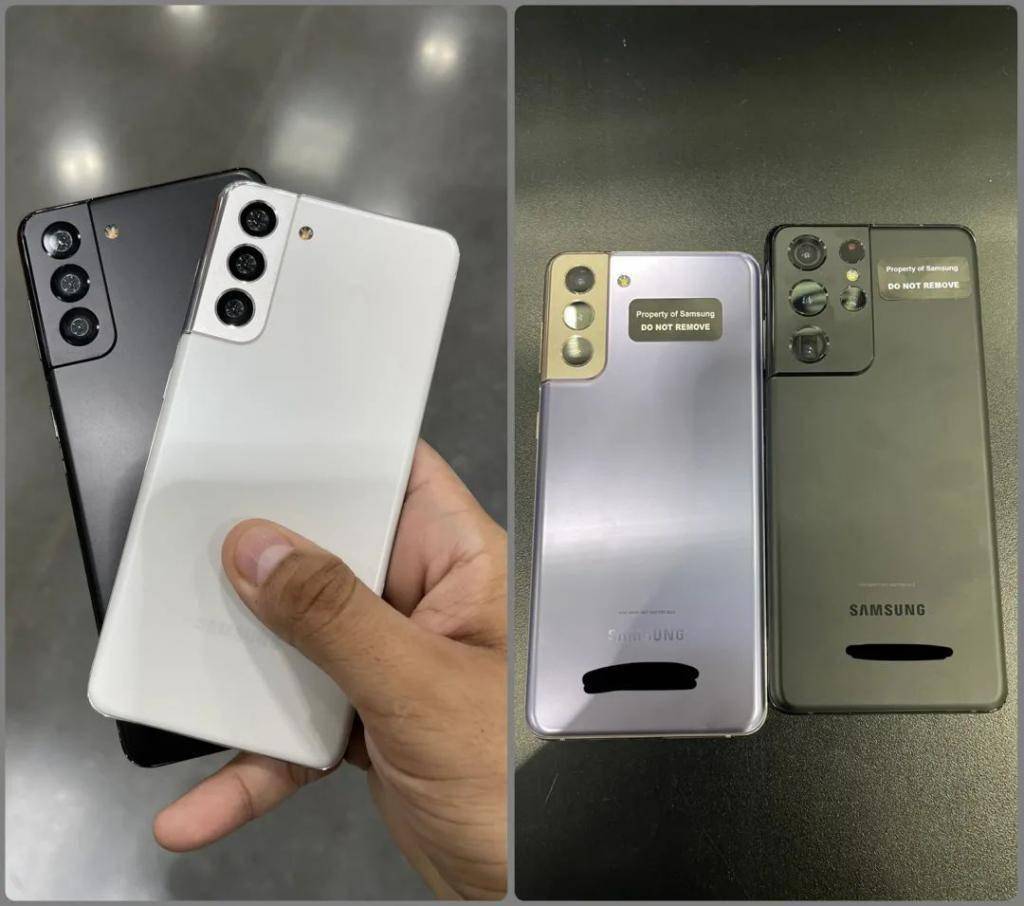 惨惨惨,三星 galaxy s21 全系真机上手与详细配置曝光