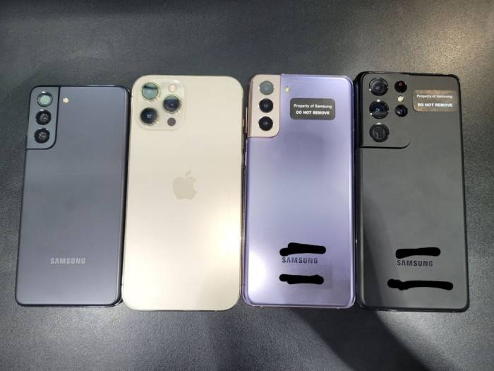 @Evleaks|三星Galaxy S21/S21 Ultra真机谍照曝光