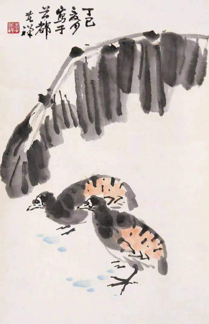 历代写意花鸟画范作选集（第141集）[155幅]