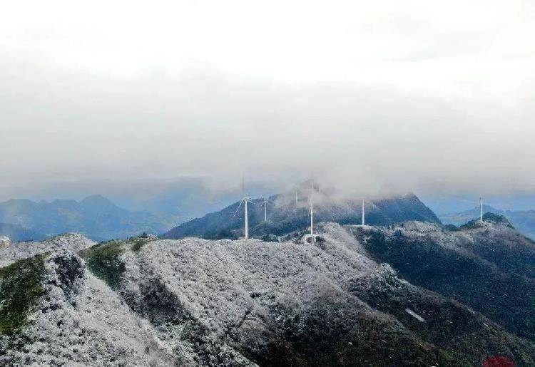 到万盛去耍雪！还有别样风景和美味！