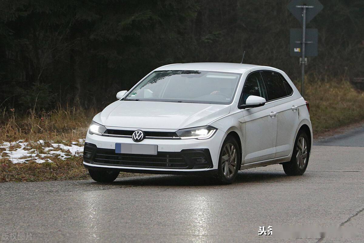 全新2022款大众polo facelifti谍照曝光