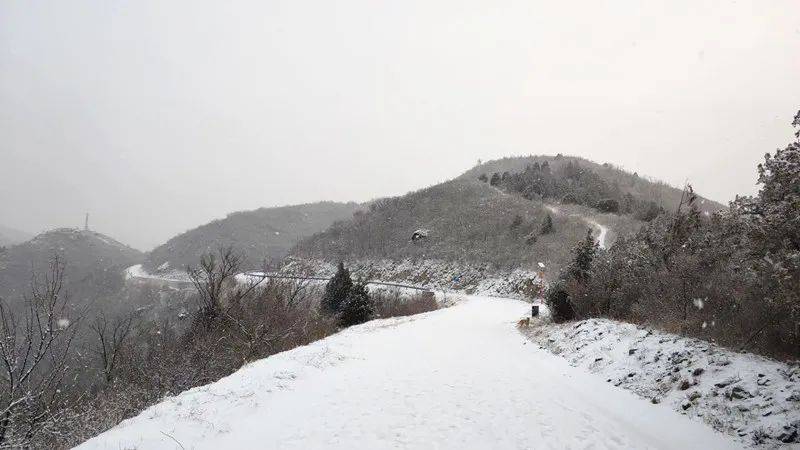 门头沟2021第一场雪!还能看见太阳雪!附加北京137条公交临时措施!