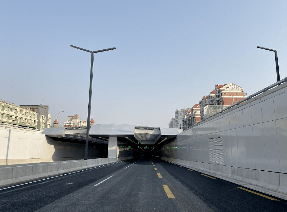 北京这条道路正式通车!_地下隧道